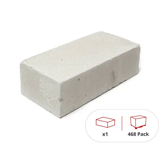 Morris 100 x 215 x 65mm Solid Concrete Coursing Bricks 22.5N - (468 per pack)