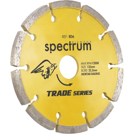 Spectrum RD6 Plus Mortar Rake 115mm Diamond Blade