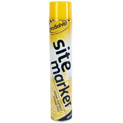 Prosolve Yellow Aerosol Sitemarker / Line Marker Spray - 750ml