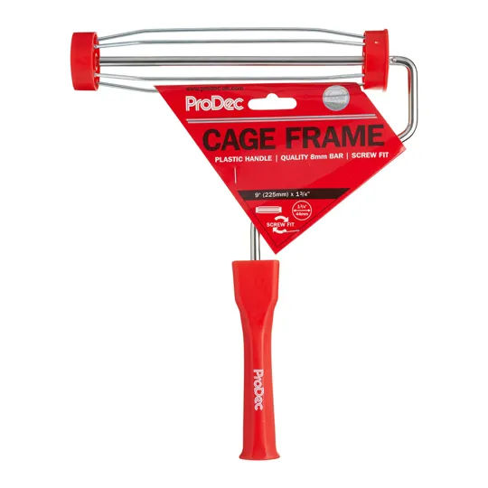 ProDec 9 x 1.75 Screw Fit Plastic Handle Cage Frame