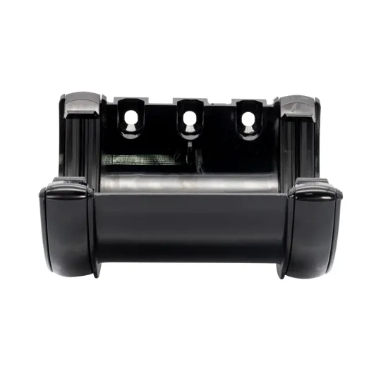 Floplast RU1B 112mm Black Half Round Gutter Union Bracket