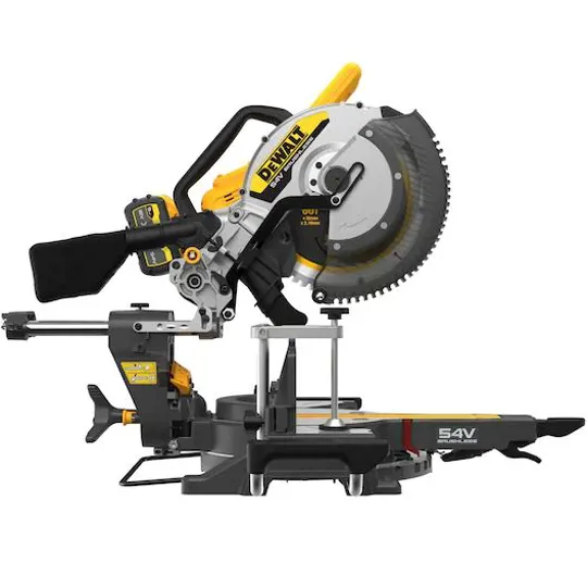 DeWalt DCS781X2 54v Flexvolt 305mm Mitre Saw 2 x 9amps/Charger