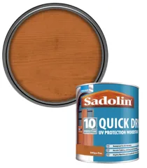 Sadolin Quick Dry UV Protection Woodstain, 1L - Antique Pine