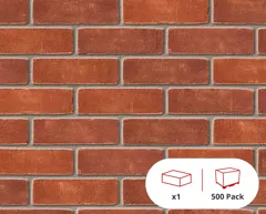 Ibstock Ellistown Heritage Red Blend Facing Brick, 65mm