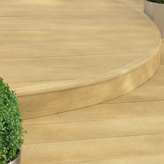 Millboard Enhanced Grain Board 176 x 32 x 3600mm Golden Oak