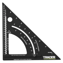 Tracer APS12 Pro Square Adjustable Roofing Square, 300mm / 12 Inch