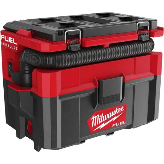 Milwaukee M18FPOVCL-0 18volt PackOut 11 Litre Wet/Dry Vacuum Naked
