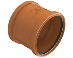 Paragon PUG401 110mm Double Socket Coupler - Drainage Fit