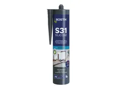 Bostik Pro S31 Sanitary Silicone Sealant White, 310ml