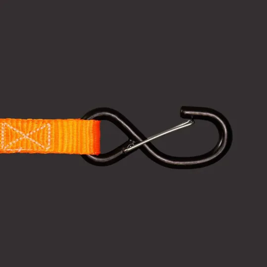 Kargo Light Duty Straps 4m x 25mm, 1000kg, pack of 2