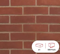 Wienerberger Warnham Red Stock Brick, 65mm