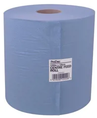 Rodo UMSU001 2 Ply Centre Feed Paper Towels Blue, 150m x 19cm