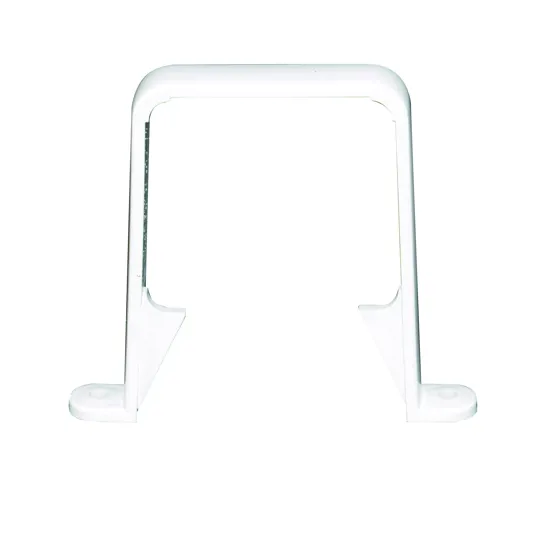 Floplast RCS1W 65mm White Square Downpipe Clip