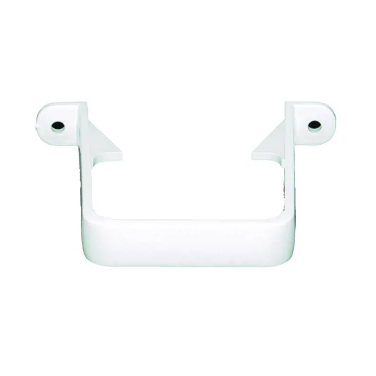 Floplast RCS1W 65mm White Square Downpipe Clip