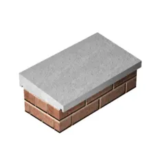 Supreme Concrete COP211 Coping Once Weathered, Grey 12 x 24 / 305 x 610mm