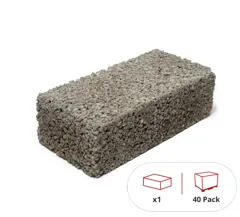 S. Morris Solid Concrete Slip Bricks (40 x 215) x 100mm, 20N