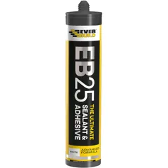Everbuild EB25WE Ultimate Sealant & Adhesive, 300ml - White