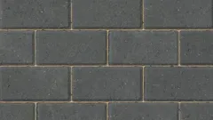 Marshalls Concrete Standard Block Paving, 200 x 100 x 50mm - Charcoal
