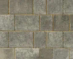 Brett Beta Trio 60mm Block Paving Pack, 9.41m² - Silver Haze