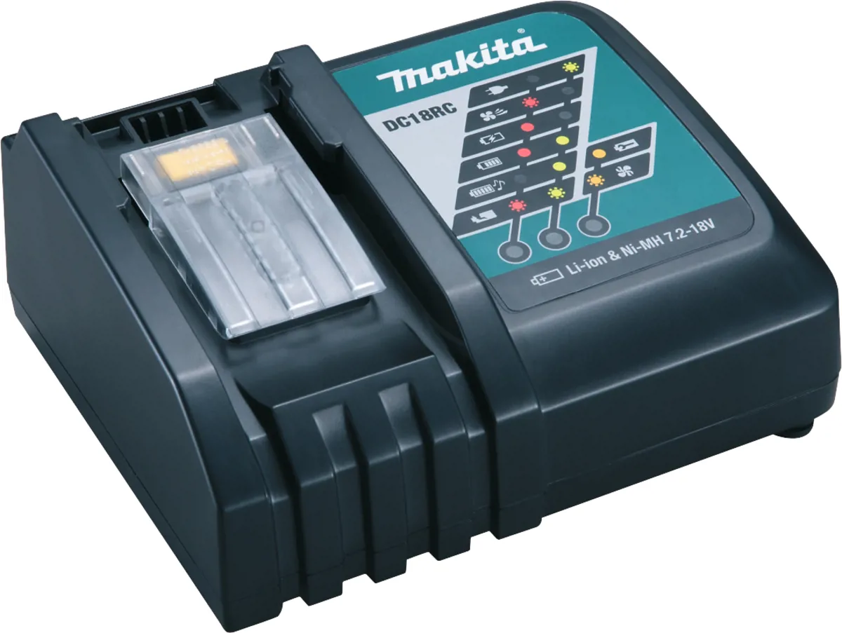 Makita DC18RC 7.2V 18V LXT Li Ion Ni MH Compact Charger Elliotts