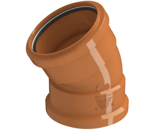 Paragon PUG467 110mm 30 Deg Double Socket Short Rad Bend