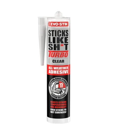 Evo-Stick Sticks like TURBO Clear 290ml