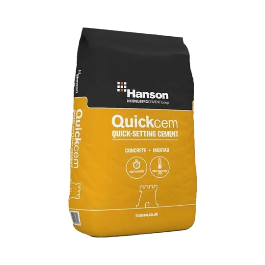 Hanson Quickcem 25kg Plastic Bag