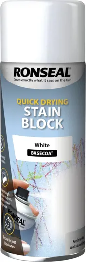 Ronseal Stain Block Aerosol White 400Ml