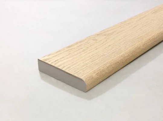 Millboard Bullnose Board 150 x 32 x 3600mm Ashwood