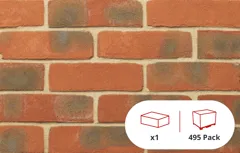 Michelmersh Hampshire Stock Light Multi Facing Brick, 65mm