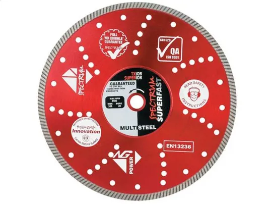 Spectrum TX10R Superior Universal 125mm Diamond Blade