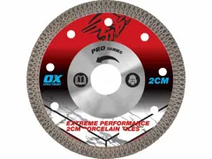 Ox Pro 2CM-125/22 Porcelain Cutting Blade up to 2cm, 125 x 22mm