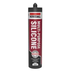 Soudal Acetoxy Multi Purpose Silcone Tube Clear 270ml