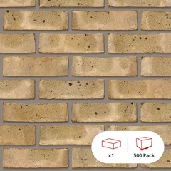 Wienerberger Hurstwood Yellow Multi Stock Pressed Facing Brick 65mm