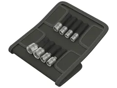 Wera 073495 8 Piece Magnetic Nutsetter Bit Set, Metric & Imperial