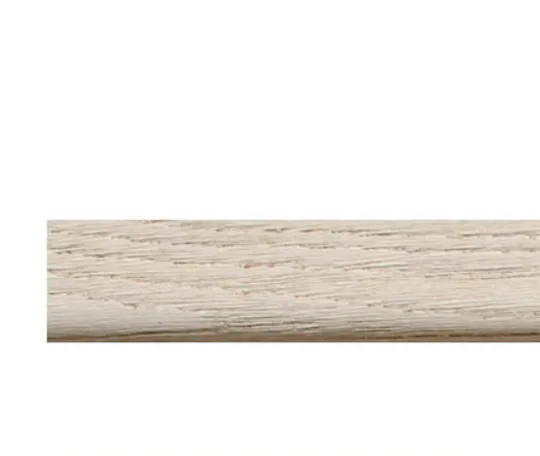 Millboard Flex Bullnose Edging 50 x 33 x 2400mm Limed Oak.