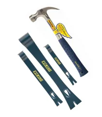 Estwing E3/20C 20oz Hammer & EPB3PC Pry Bar Set, 4pc