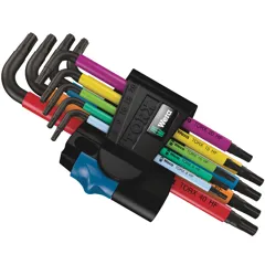 Wera 967/9 TX XL Multicolour Torx L-Key Set, 9pcs