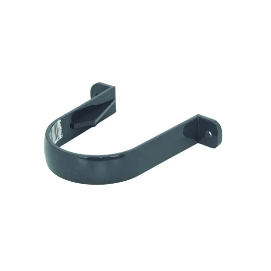Floplast RC1AG 68mm Anthracite Grey Round Downpipe  Clip