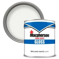 Macpherson Trade Gloss Brilliant White, 2.5L