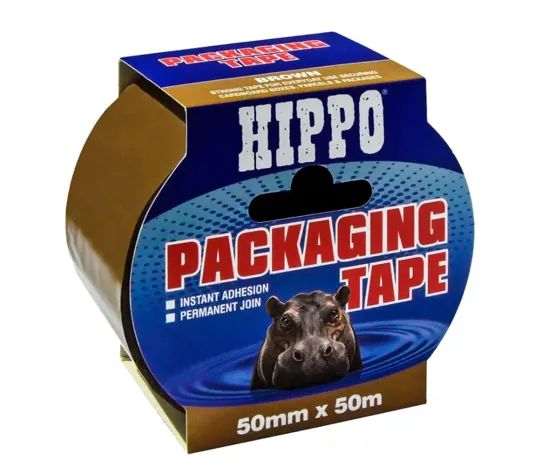 Hippo H18404 Packaging Tape 50mtrs