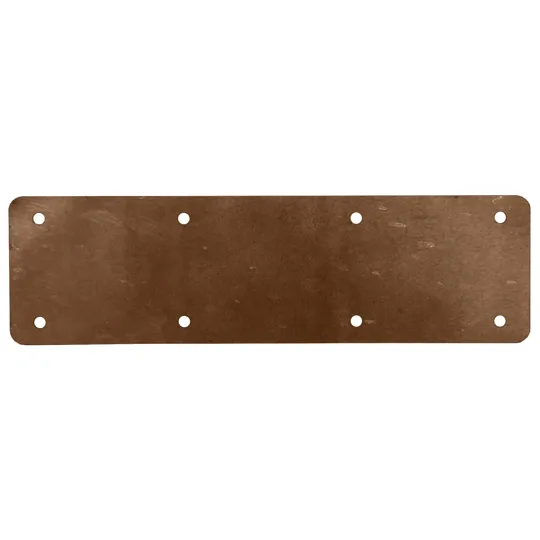 Internal Sleeper Flat Long Support Plate Brown