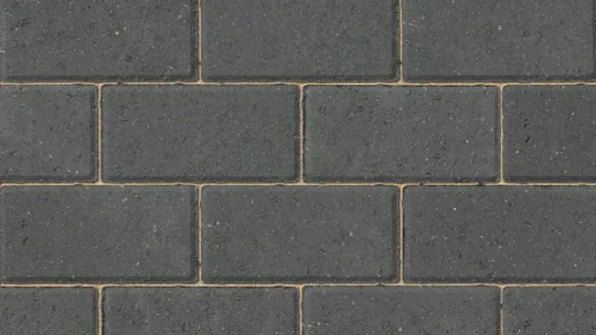 Marshalls Std 50mm Concrete Block Paving Charcoal 200x100x50mm  (488 Per Pack)