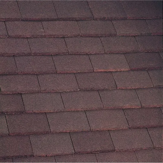 Marley Eave Tile Dark Red - Granular