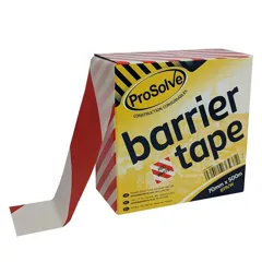 Prosolve Barrier Tape Red/White - 70mm x 500m