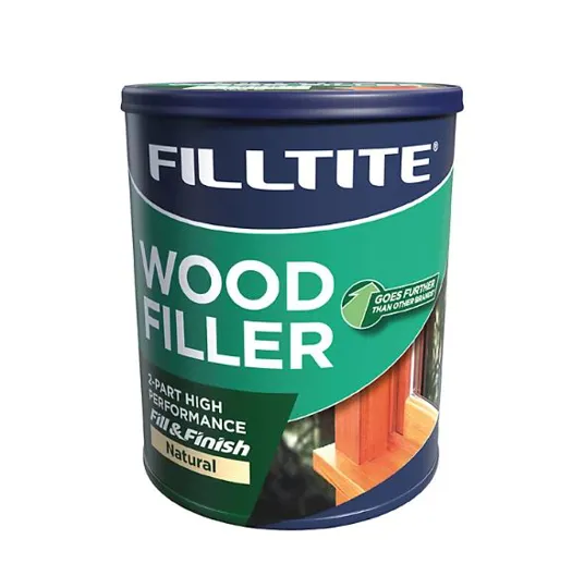 Tembe F18223 Filltite 2Part Wood Filler Natural 1kg 