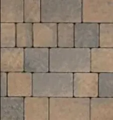 Formpave Chartres 50mm Trio Block Paving Pack, 11.2m² - Pennant