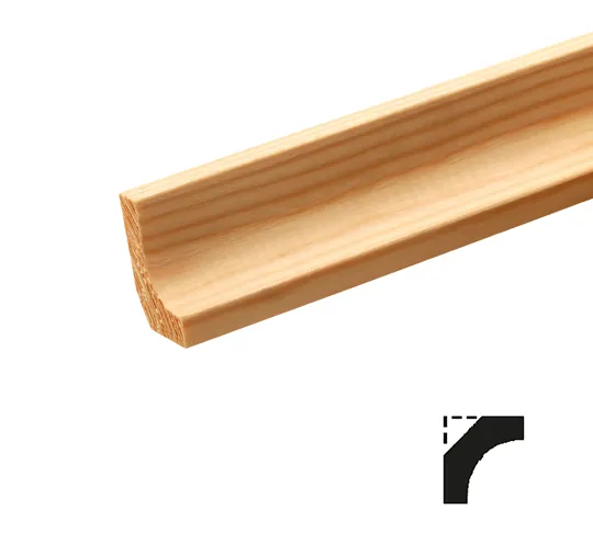 FLR6004 - Timber Moulding Pine Scotia 2400 21 21mm 