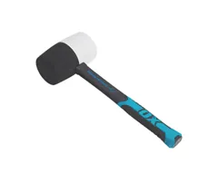 OX T081916 Combination Rubber/Fibreglass Mallet, 16oz