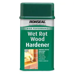 Ronseal High Performance Wet Rot Wood Hardener, 500ml
